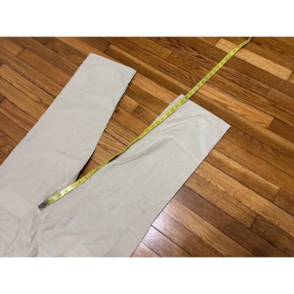 Lands' End Mens Cargo Pants Size 36x26 Beige Nylon Cotton Outdoors Hiking - Picture 7 of 8